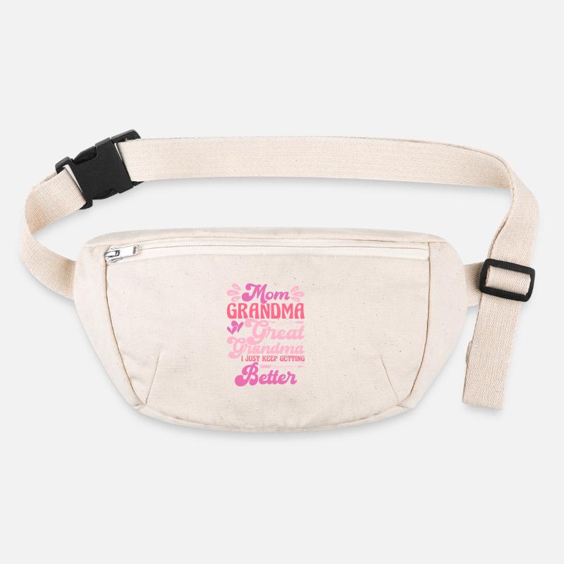 Oma Mama Geschenk Weihnachtsgeschenke Großmutter  Stanley/Stella recycelte Gürteltasche