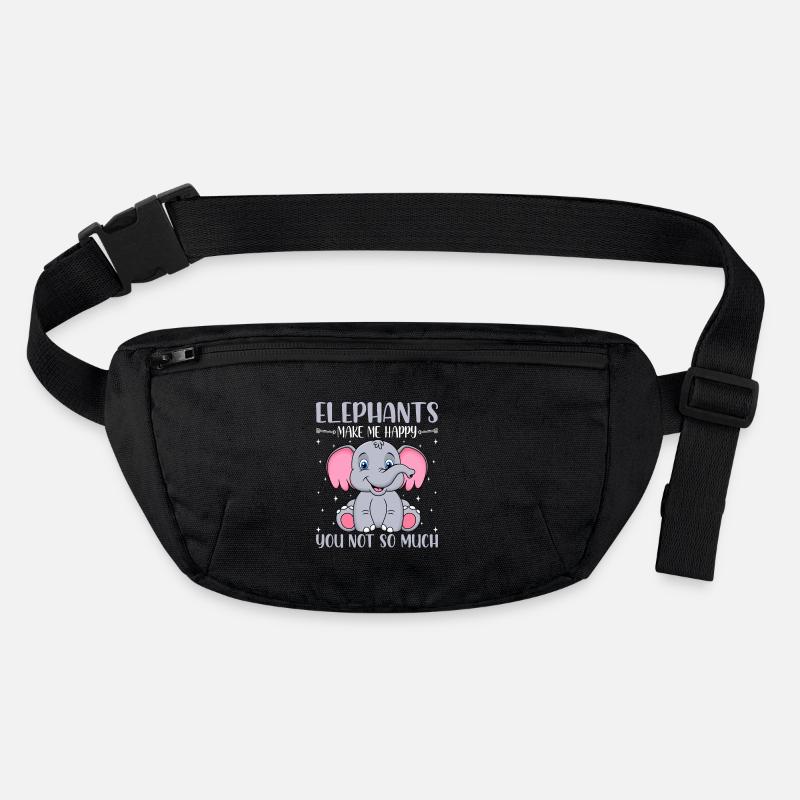 Elephants Stanley/Stella recycled Hip Bag 