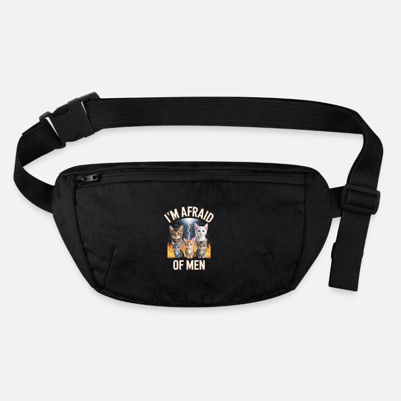 I'm Afraid Of Men Unwearable Bootleg Stanley/Stella recycelte Gürteltasche