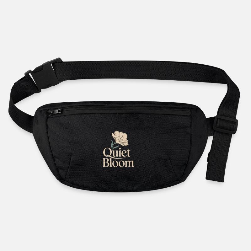 Quiet Bloom – Zarte Blüte Stanley/Stella recycelte Gürteltasche