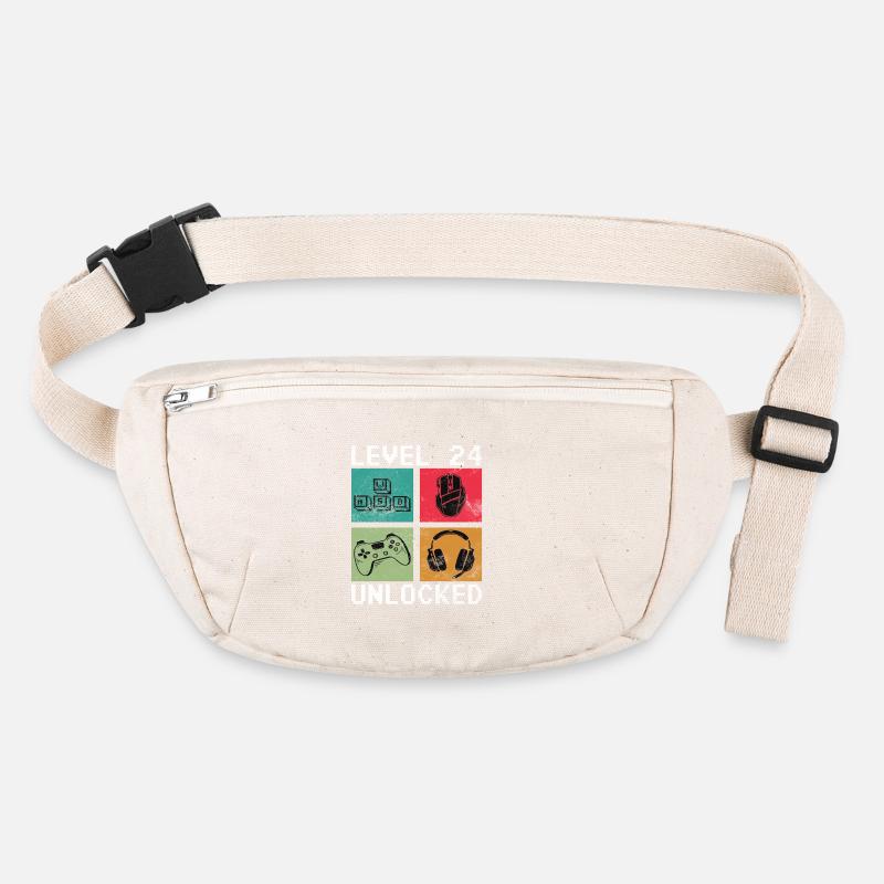 Level 24 Unlocked Pixel Gear Stanley/Stella recycelte Gürteltasche