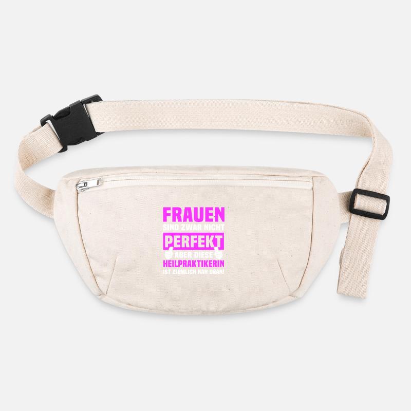 Heilpraktikerin Spruch Stanley/Stella recycelte Gürteltasche