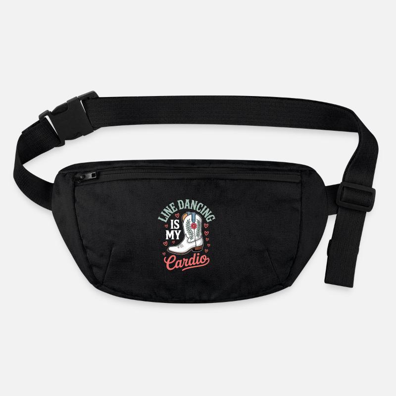 Line Dancing Sprüche Lustiges Line Dance Geschenk  Stanley/Stella recycelte Gürteltasche