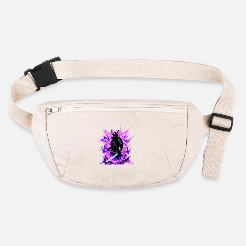 Cyber Samurai – Synthwave Katana Spirit Stanley/Stella recycled Hip Bag 