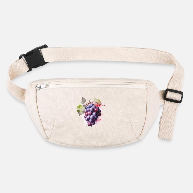Grapes Watercolor Stanley/Stella recycled Hip Bag 