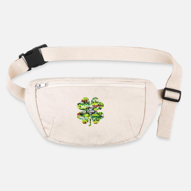 Graffiti Shamrock Sac banane recyclé Stanley/Stella