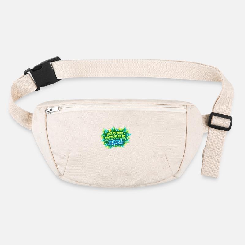 Held der Schule 2026 Einschulung Stanley/Stella recycelte Gürteltasche