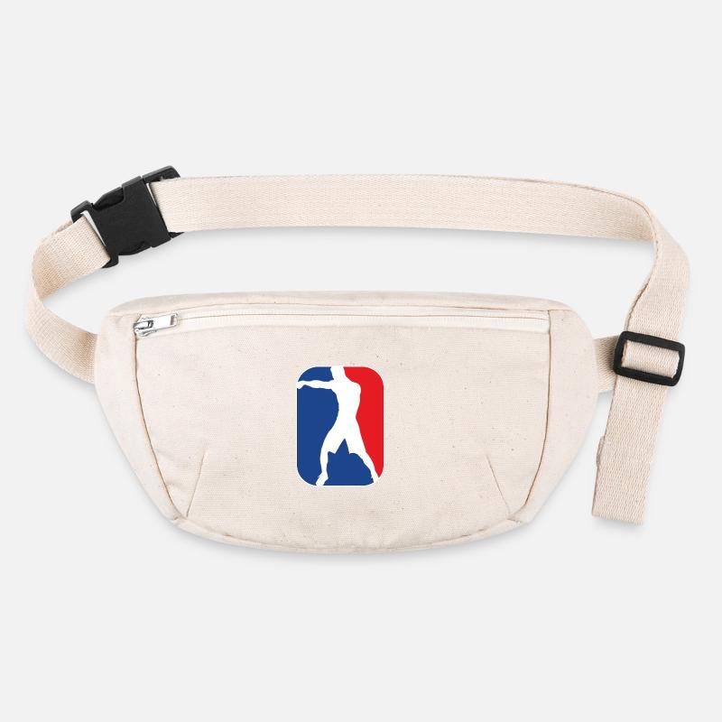 boxing_silhouette mma kampfsport Stanley/Stella recycelte Gürteltasche