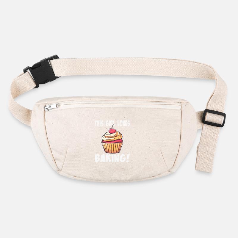 This girl loves baking Stanley/Stella recycled Hip Bag 