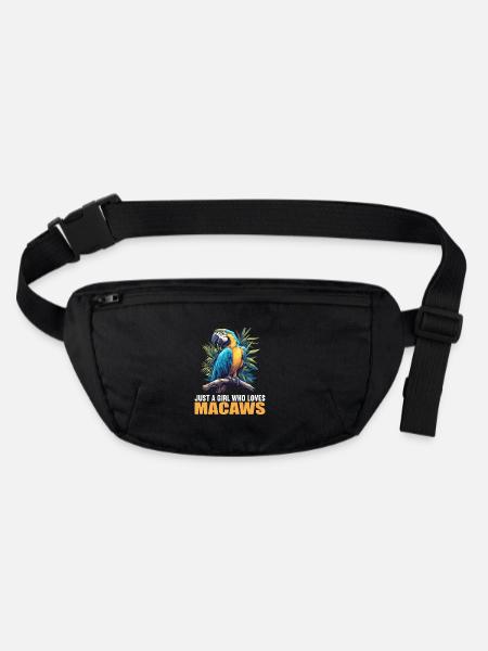 L’ère de l’ara - Sac banane recyclé Stanley/Stella - noir - Devant