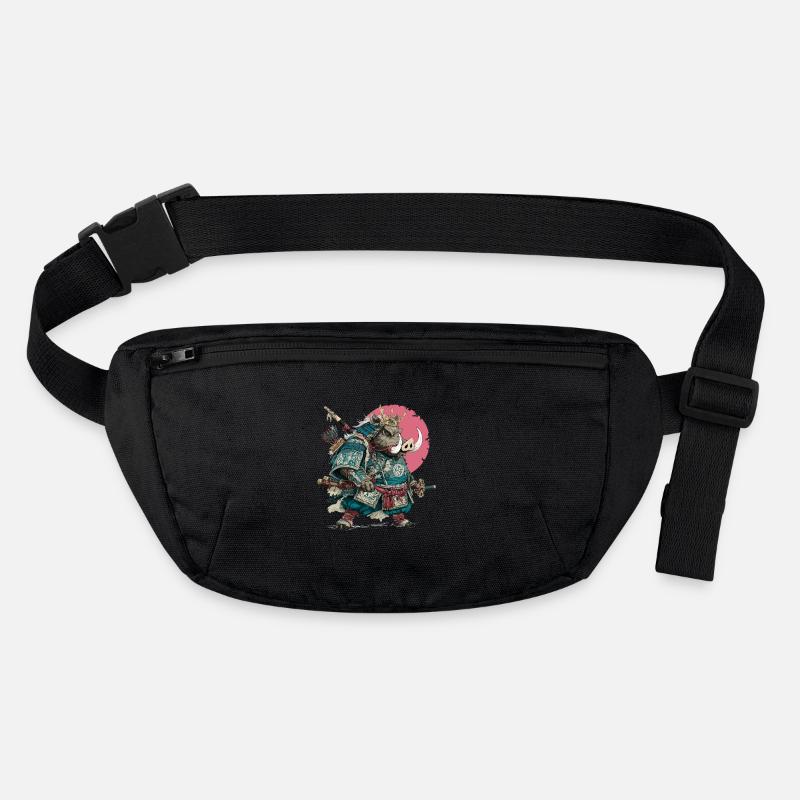 Samouraï sanglier en armure turcelle Sac banane recyclé Stanley/Stella