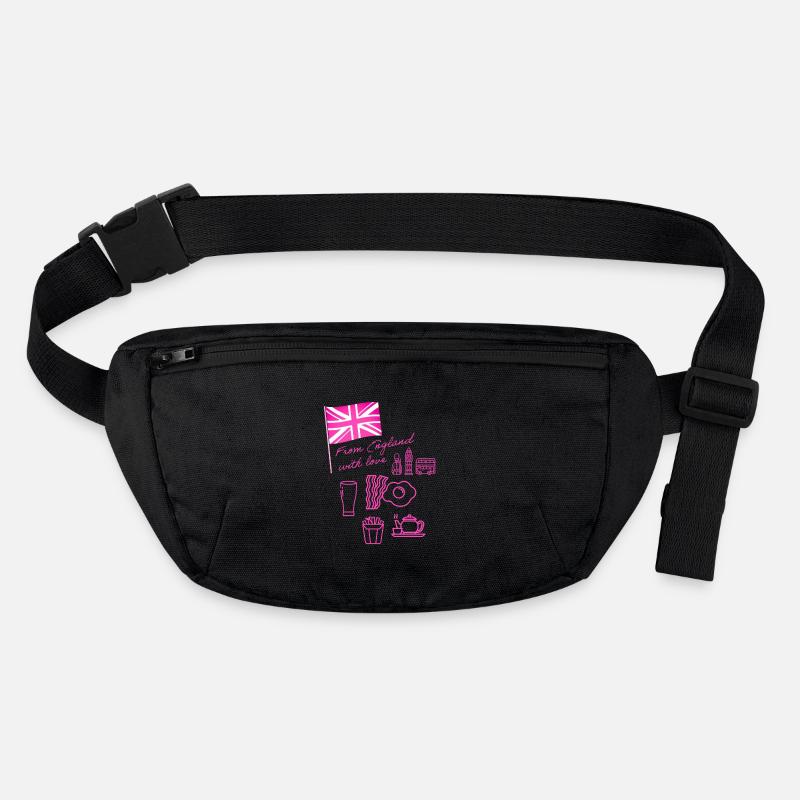 EXANGLIA (Pink) Stanley/Stella recycelte Gürteltasche