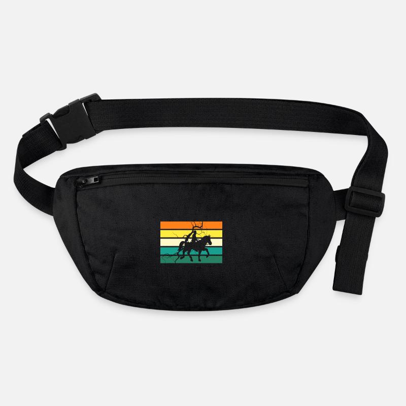 Reiten Pferde Stanley/Stella recycelte Gürteltasche