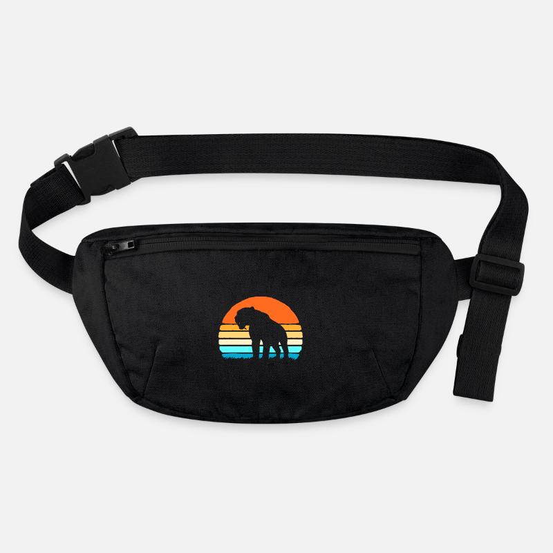 Sabre-toothed tiger Stanley/Stella recycled Hip Bag 