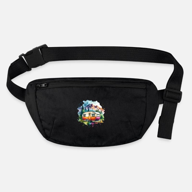 Camping Camper Caravan Stanley/Stella recycled Hip Bag 