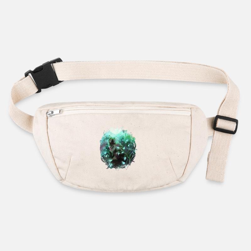 Cat in the magic forest Stanley/Stella recycled Hip Bag 
