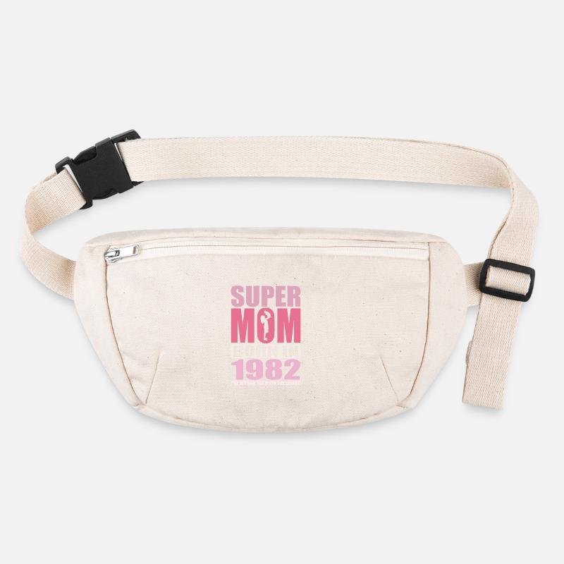 Mama Geburtstag 1982 | Super Mom Stanley/Stella recycelte Gürteltasche