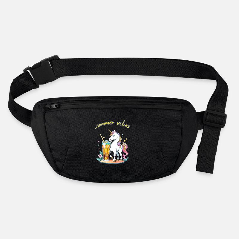 Sentiment d’été de licorne Sac banane recyclé Stanley/Stella