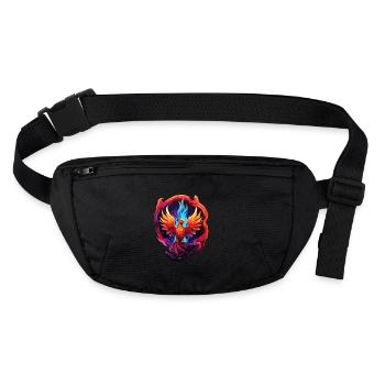 Phönix - Stanley/Stella recycelte Gürteltasche - Schwarz - Vorne