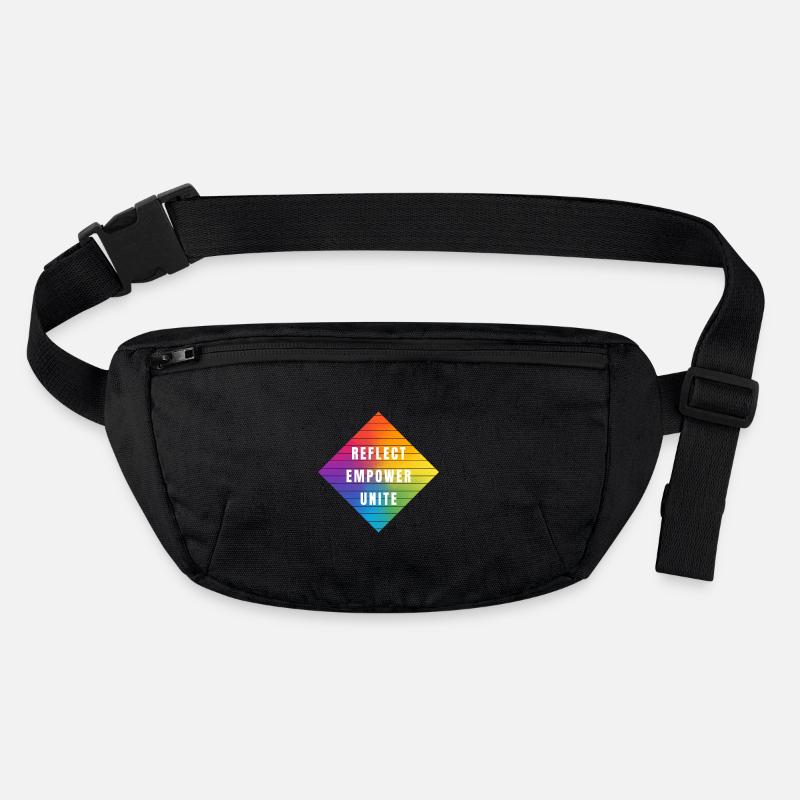 PRIDE Reflect empower unite Stanley/Stella recycelte Gürteltasche