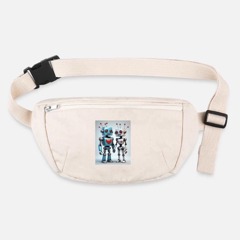 Robot Couple Stanley/Stella recycled Hip Bag 