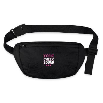 Cheerleading Cheer Squad Cheer Squad - Stanley/Stella recycelte Gürteltasche - Schwarz - Vorne