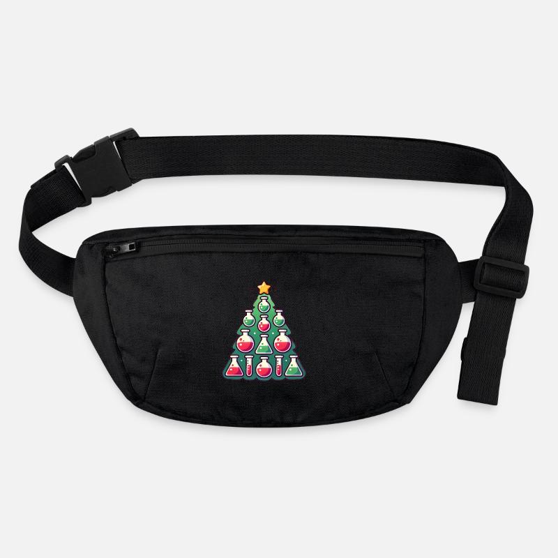Chemistry Christmas Tree Design Stanley/Stella recycled Hip Bag 