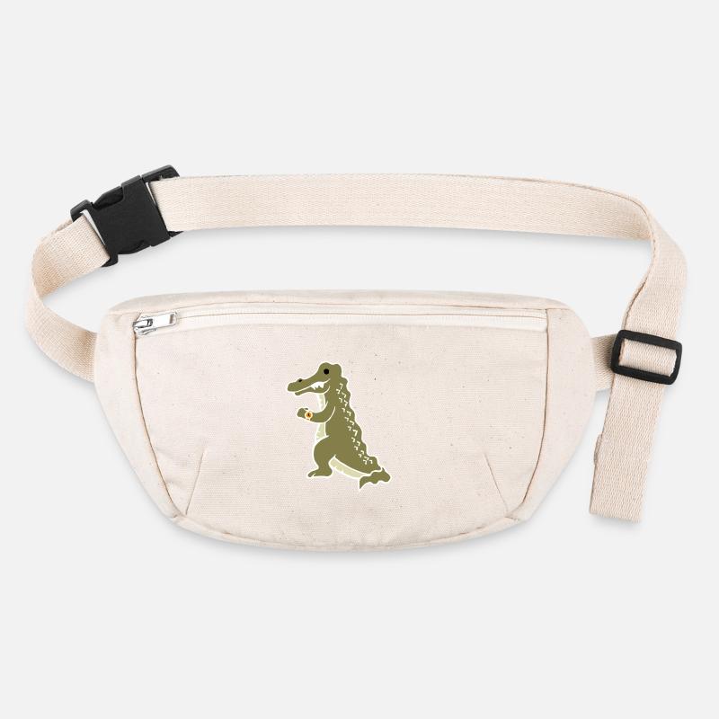Funny & Cute Later Alligator (No Text) Stanley/Stella recycled Hip Bag 