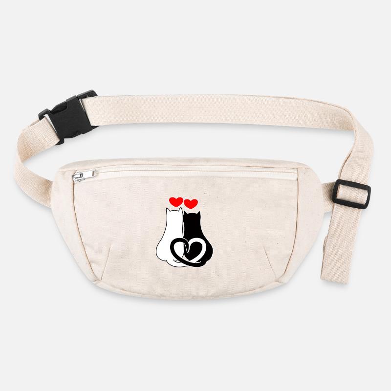 with hearts Stanley/Stella recycled Hip Bag 