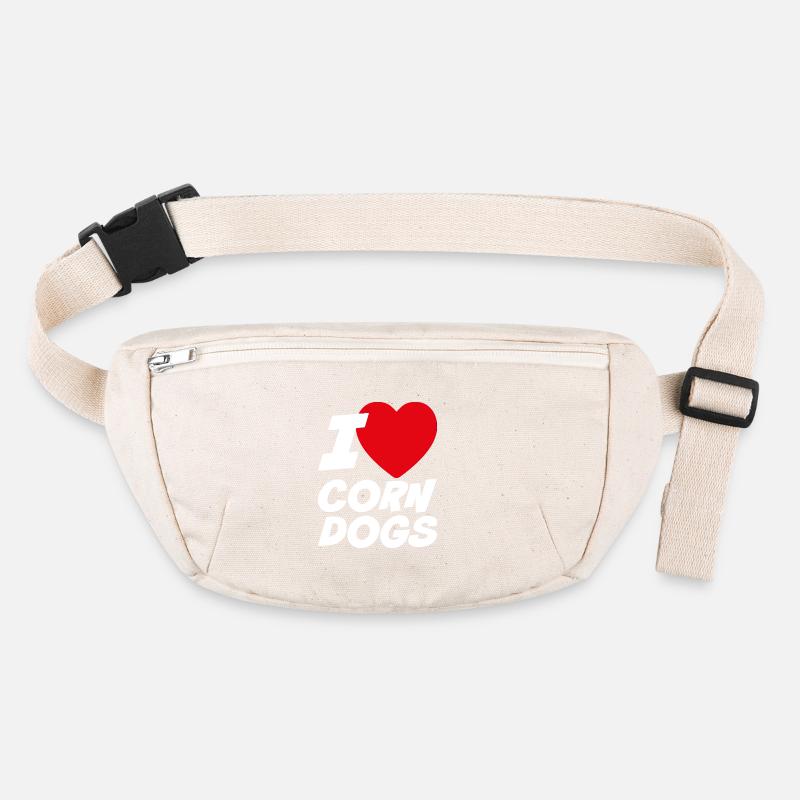 J’adore les chiens de maïs Sac banane recyclé Stanley/Stella