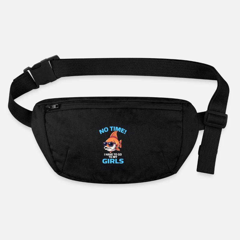 poisson cool disant pêcheur Verseau filles Sac banane recyclé Stanley/Stella
