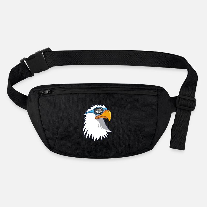 Eagle and Galactic Goggles Stanley/Stella recycled Hip Bag 