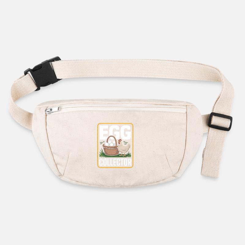 Eggs Collector Chicken Keeper Chicken Stanley/Stella recycled Hip Bag 