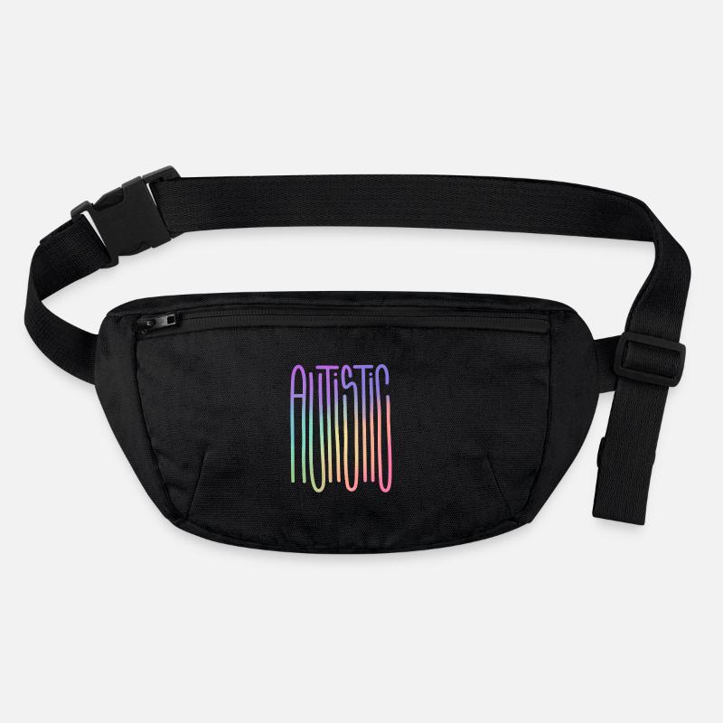 Flux du spectre autistique Sac banane recyclé Stanley/Stella