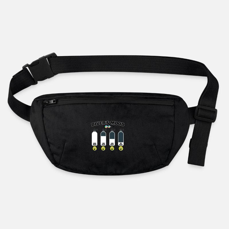 Scuba Diving Diver Diving Diver Scuba Stanley/Stella recycled Hip Bag 