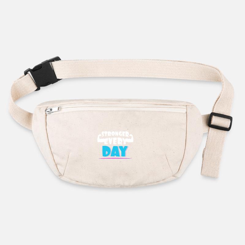 Plus fort chaque jour Sac banane recyclé Stanley/Stella