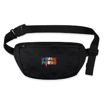 Table Tennis Pinge Ponge Table Tennis Player - Stanley/Stella recycled Hip Bag  - black - Front