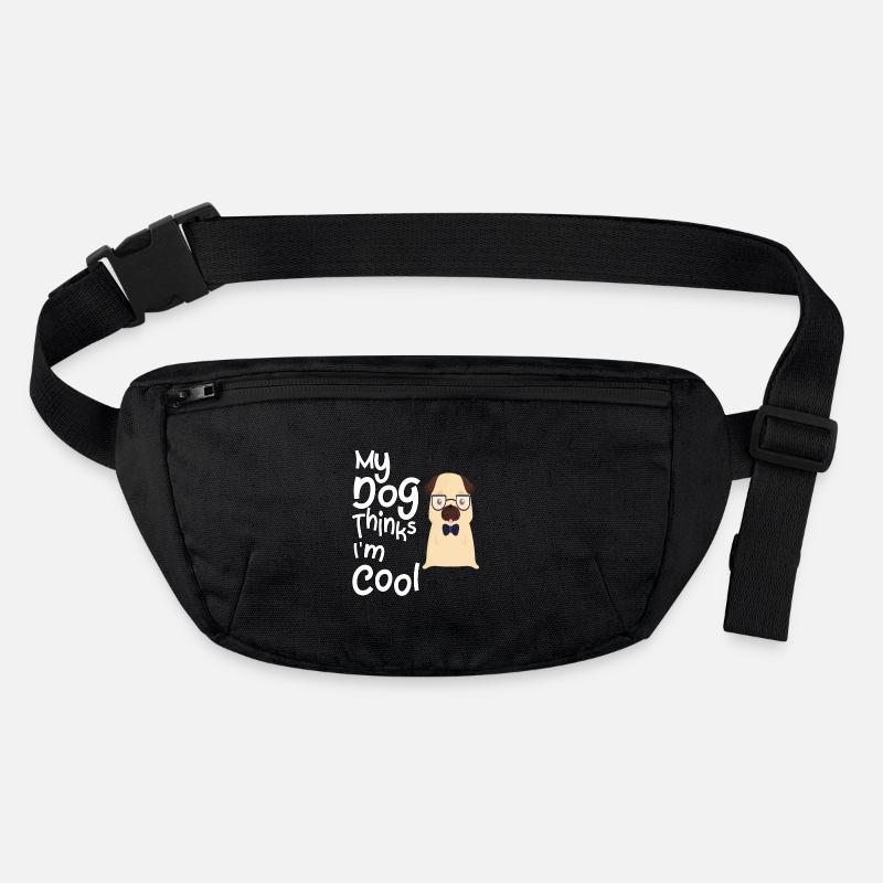 Mon chien pense que je suis cool Sac banane recyclé Stanley/Stella