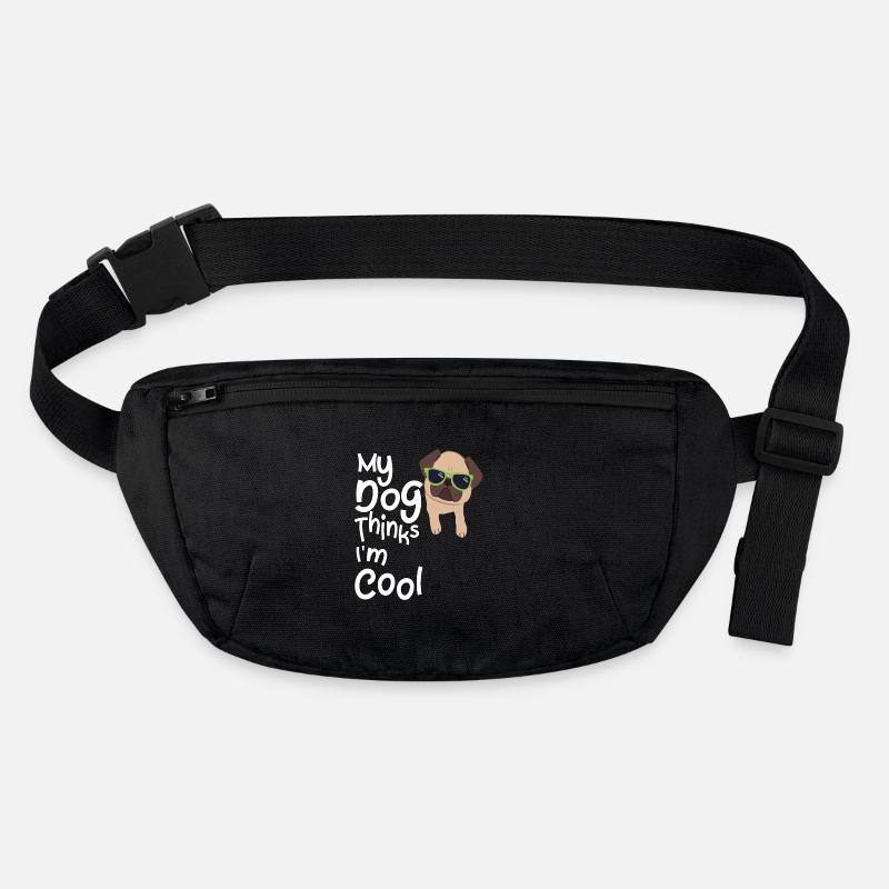 Mon chien pense que je suis cool Sac banane recyclé Stanley/Stella