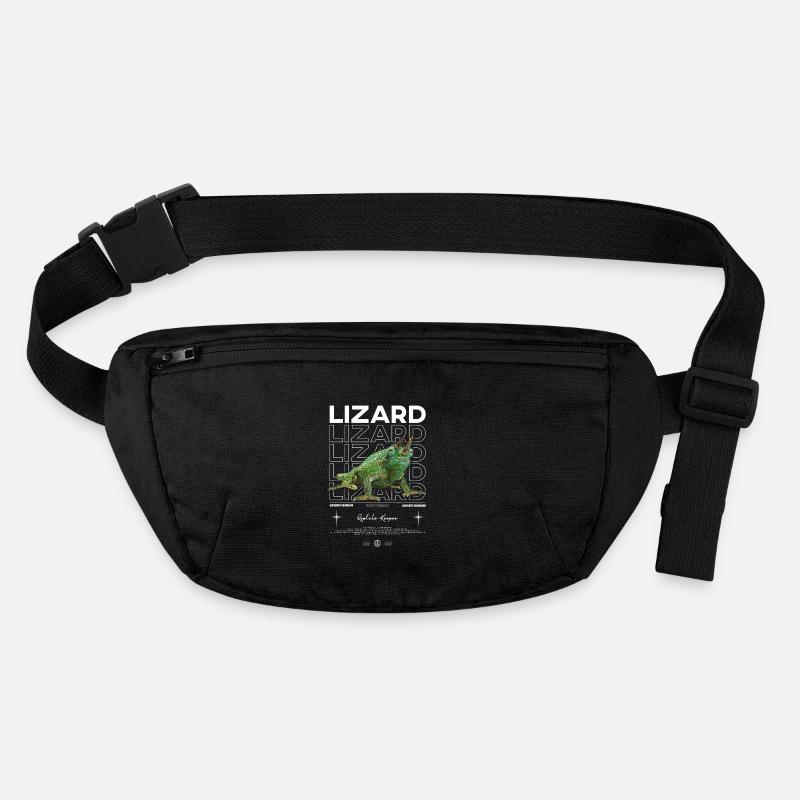 Jackson's Chameleon Streetwear Lizard Keeper Stanley/Stella recycled Hip Bag 