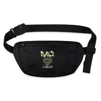 Bali - Indonésie - Sac banane recyclé Stanley/Stella - noir - Devant