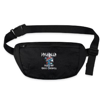 Valhalla - Hall of the chosen - Stanley/Stella recycelte Gürteltasche - Schwarz - Vorne