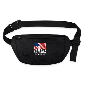 Kamala Harris 2024 pour le président - Sac banane recyclé Stanley/Stella - noir - Devant