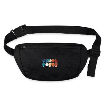 Table Tennis Pinge Ponge Table Tennis Player - Stanley/Stella recycled Hip Bag  - black - Front