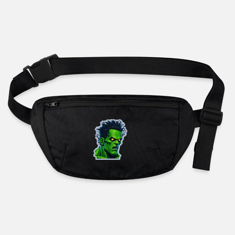 monstre vert d’halloween Sac banane recyclé Stanley/Stella