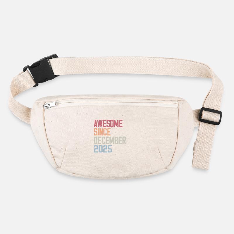 Geburtstag Dezember 2025 Das Original 2025 Dezember Stanley/Stella recycelte Gürteltasche