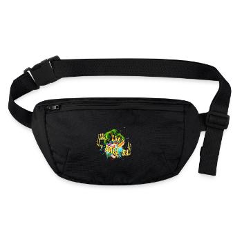 Bali - Indonésie - Sac banane recyclé Stanley/Stella - noir - Devant