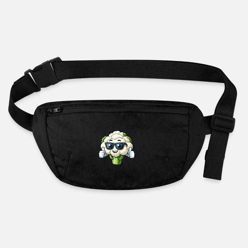 Cool Cauliflower Vegan Thumbs Up Lunettes de soleil Sac banane recyclé Stanley/Stella