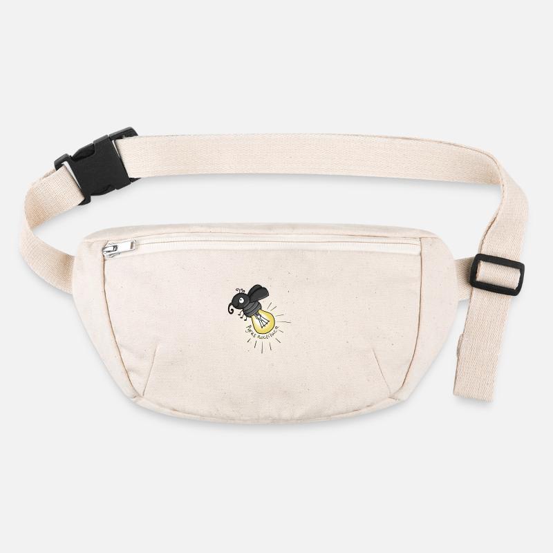 Glühbirnchen Stanley/Stella recycelte Gürteltasche