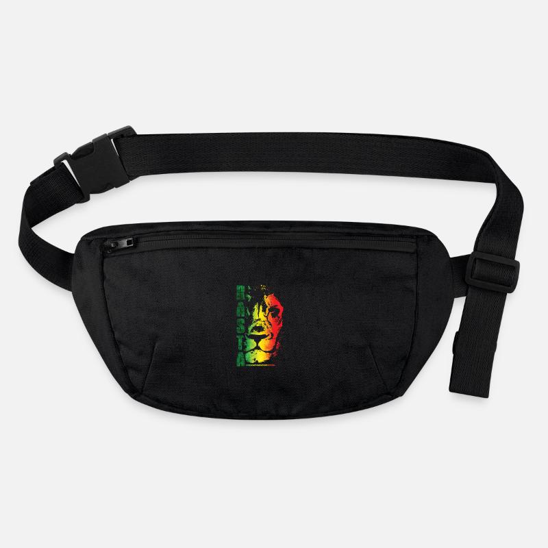 Rasta Löwe Regenbogen Stil Stanley/Stella recycelte Gürteltasche